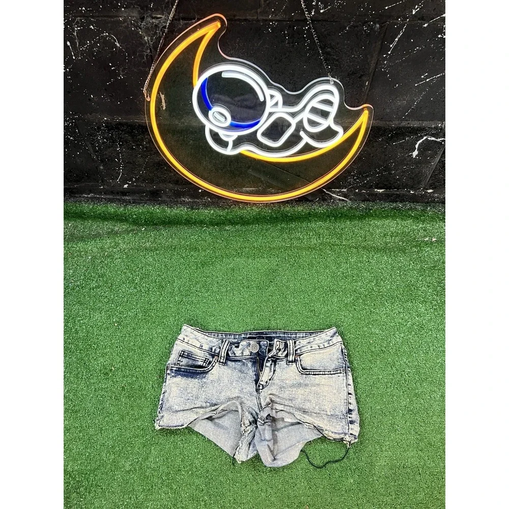 Degree Womens Size 3‎ Distressed Cut Off Denim Jean Shorts